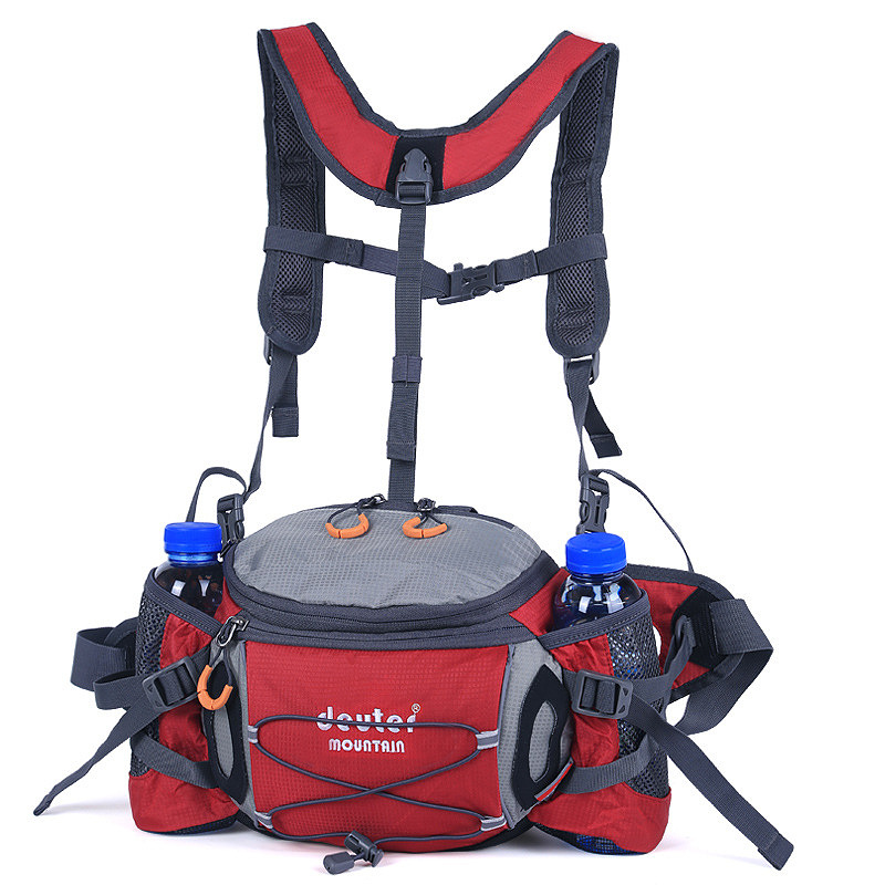 Mochila deportiva, hervidor de agua al aire libre, hombre multifuncional, caminata, mochila de hombro, viaje, equipo de montaña de gran capacidad para mujeres