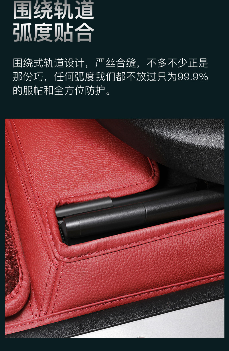 Suitable for Mercedes-Benz cars, full-coverage, wear-resistant, non-slip, Amazon best-selling car-specific floor mats