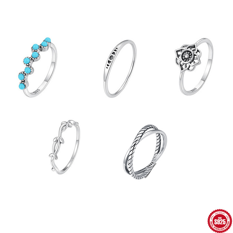 Turquoise retro universal fashionable accessory for men and women