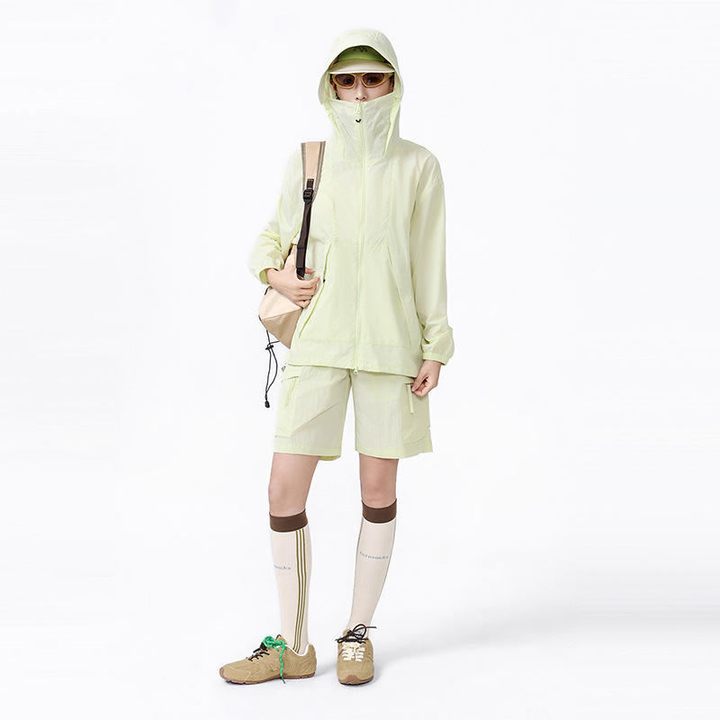 [New Arrival] Men's Summer Sun Protection Set, Unisex Jacket, Thin and Breathable Nylon