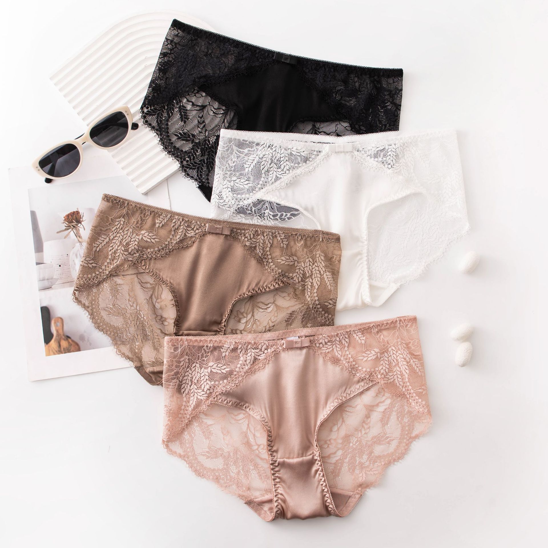 Summer silk underwear