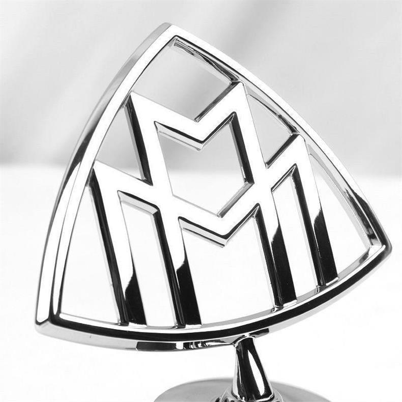 Suitable for Mercedes-Benz S-Class Maybach, S560 car emblem, English lettering, rear tail emblem, steering wheel emblem, key fob cover