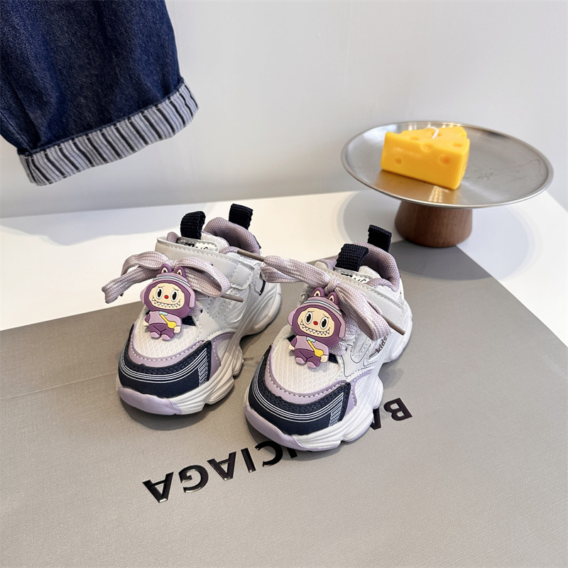 婴幼儿时尚学步鞋秋季新款防滑软底舒适百搭轻便老爹鞋婴幼运动鞋|undefined