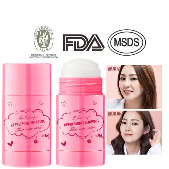 Cross-border Explosions Solid Hair Wax Stick Fluffy Repair Dry-out Dye and Damaged Hair Pouch Lotion Female Soft Hair Mic Stick No-Wash