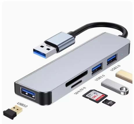 二牽引七分線器七合一拡張ドックusb3.0高速伝送hub拡張ドック多機能ハブ|undefined