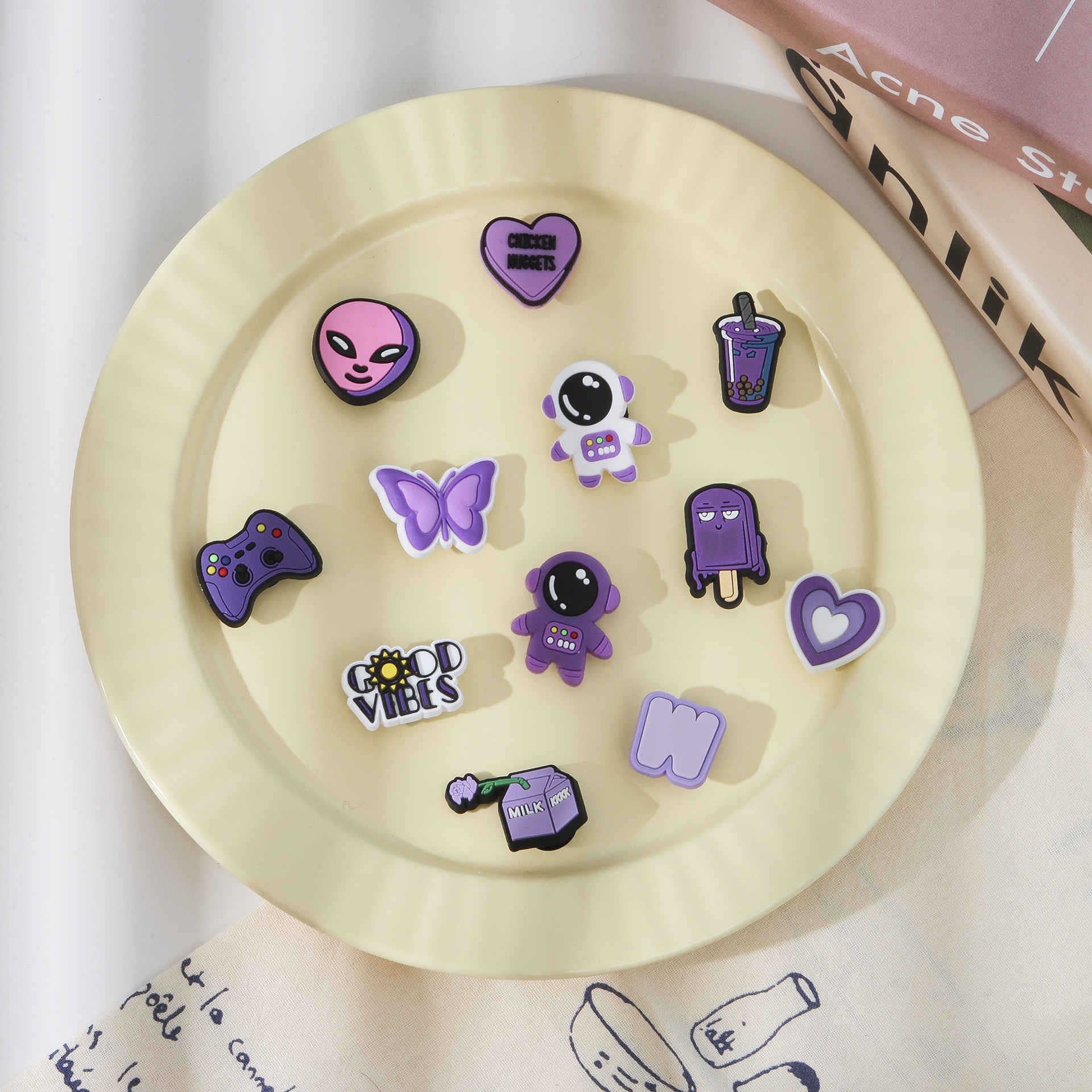 옐로우 0191 (12개입) 핑크와 퍼플 그룹 038