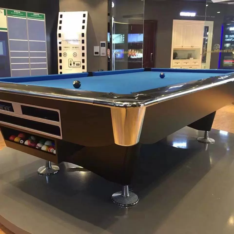 Необычный стол для девяти шаров четвертого поколения 299.7cm коммерческий домашний бильярдный клуб внешняя торговля бильярдный стол заводской черный восьмиячеечный