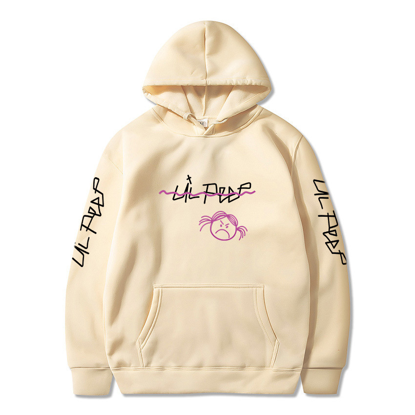Suéter deportivo hip-hop de comercio exterior sudadera con capucha LIL PEEP otoño e invierno suéter casual europeo y americano suéter para hombre