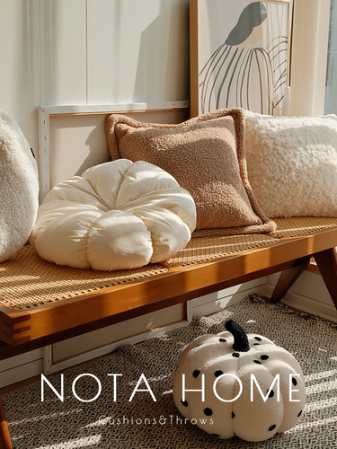 Wholesale odd cushion living room sofa pillow plush cushion soft solid color pillowcase modern minimalist bed square cushion
