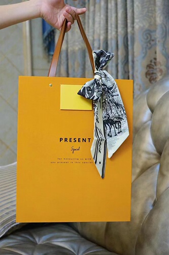 New Mid-Autumn Gift Box Ribbon Tying Gift Box Decoration Long Strip Floating Ribbon Accessory Ancient Style Hair Ribbon Butterfly Knot Scarf