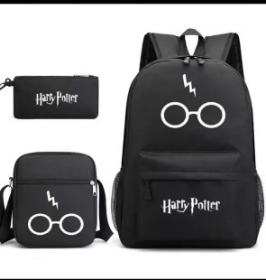 Mochila de tres piezas, mochila para hombres y mujeres, mochila a prueba de salpicaduras [una también es precio al por mayor] mochila de espalda protectora