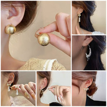 低价促销耳环925银针耳钉清仓捡漏镶钻珍珠花朵耳坠女时尚耳饰