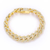 Bracelet hip-hop style, accessory, European style, 14mm