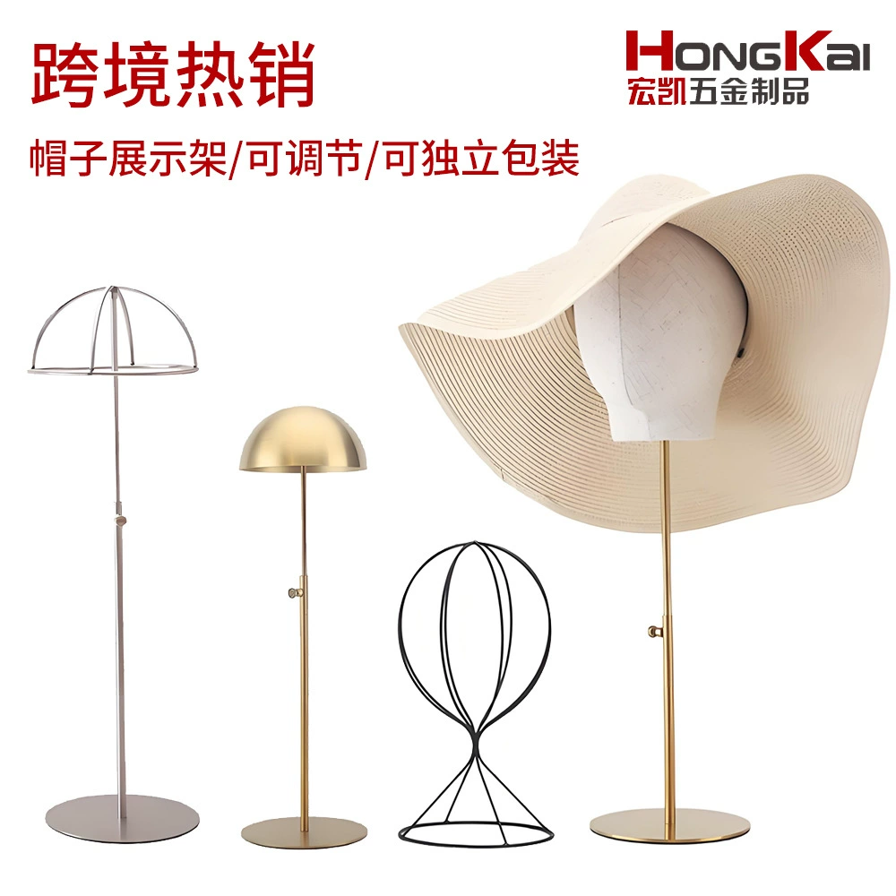 Hat, stand, mannequin head stainless steel for commercial use, new collection
