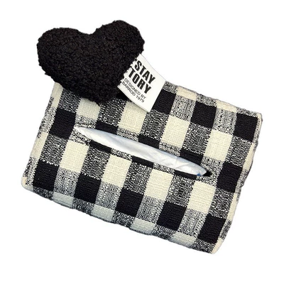 Car tissue box/set Creative Grid Car Sun Visor