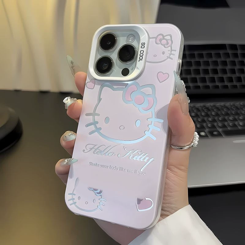 Привет Китти, яблоко, совместимый с iPhone 16 чехол для телефона, милый чехол для телефона, iPhone, 15promax