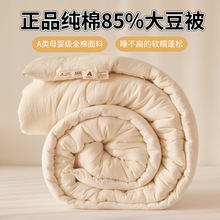 85%黑河大豆纤维被全棉提花被芯夏被春秋被加厚被子纯棉保暖冬被