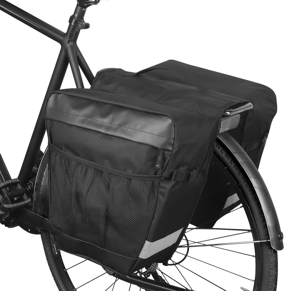 Велосипед, багажник для велосипеда, сумка для путешествий