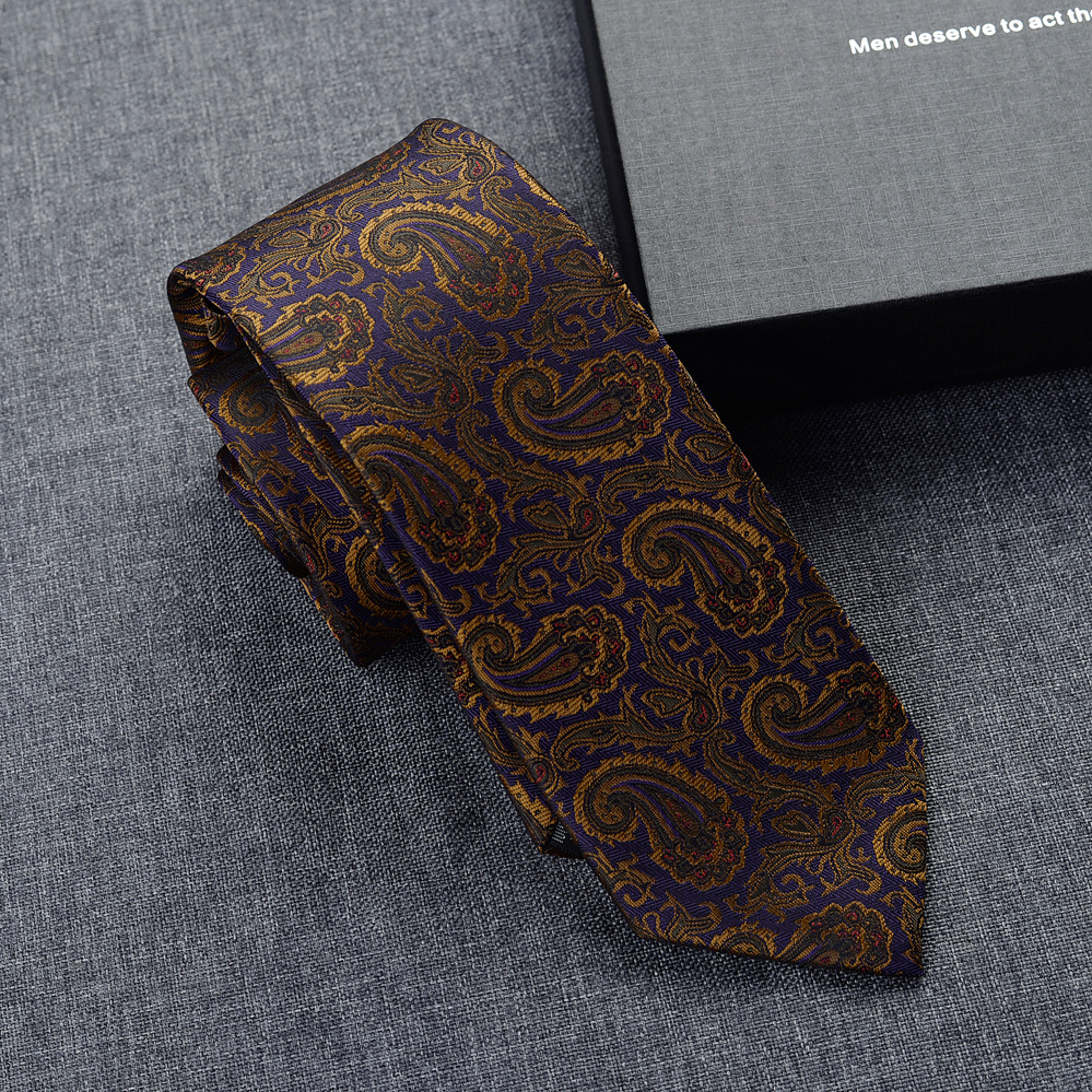 Fabricantes de corbata de patrón de alto nivel de caballero transfronterizo de estilo británico de negocios camisa casual accesorios de moda