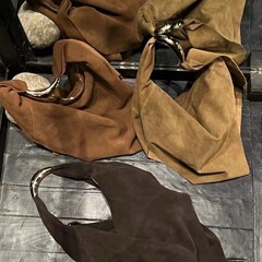 ROW小众设计磨砂真皮复古牛皮手提新款时尚通勤简约手拎腋下挎包