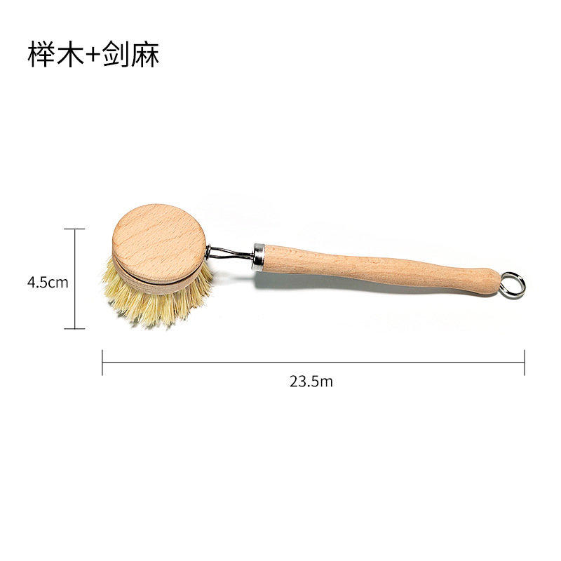 Juego de limpieza para el hogar y las tareas domésticas, cepillo multifuncional para la cocina en el hogar, cepillo para ollas con mango, cepillo para platos, cepillo para frutas y verduras, cepillo para tazas