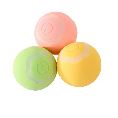 Automatic Cat Teaser Rolling Ball Electric Cat Toy Charging for Boredom Small and Young Cats Cross-border Smart Pet Supplies