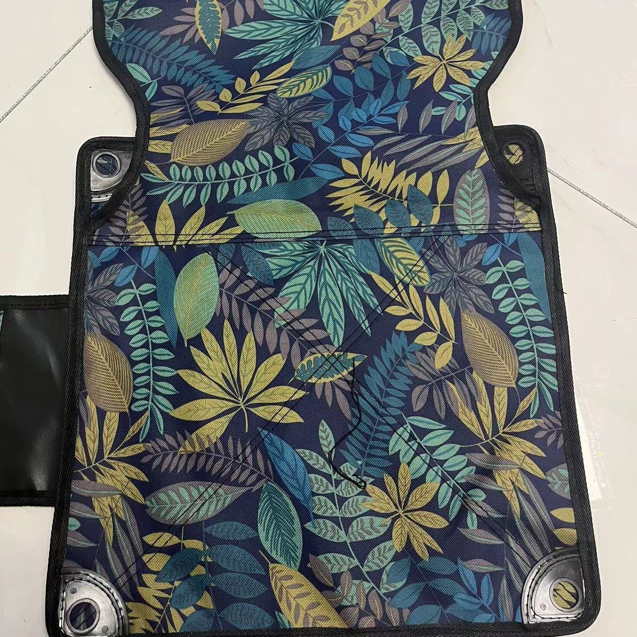 户外折叠椅子配件布面便携靠背钓鱼躺椅坐躺休闲凳子马扎迷彩坐垫