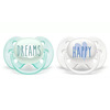 Philips, breathable children's silica gel pacifier for sleep, 0-6-18 month