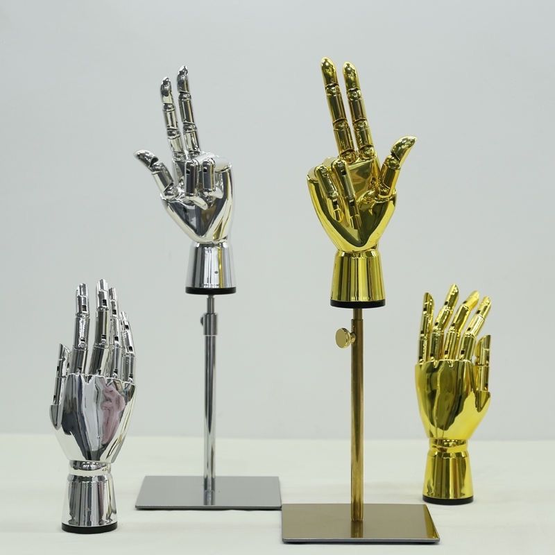 Modelo de Mano Articulada para Exhibición de Plástico para Tiendas de Ropa