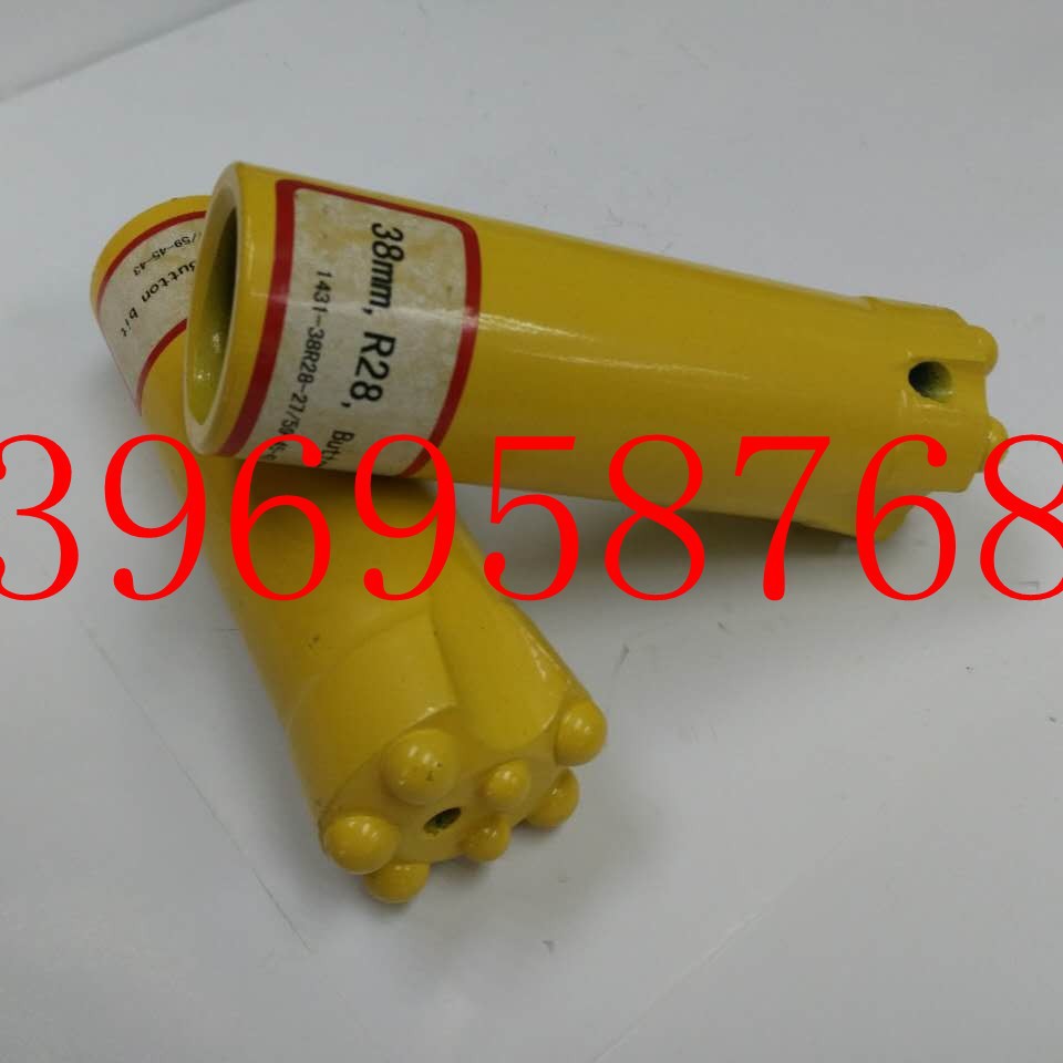 现货供应 台车钻头 38R28液压掘进钎杆
