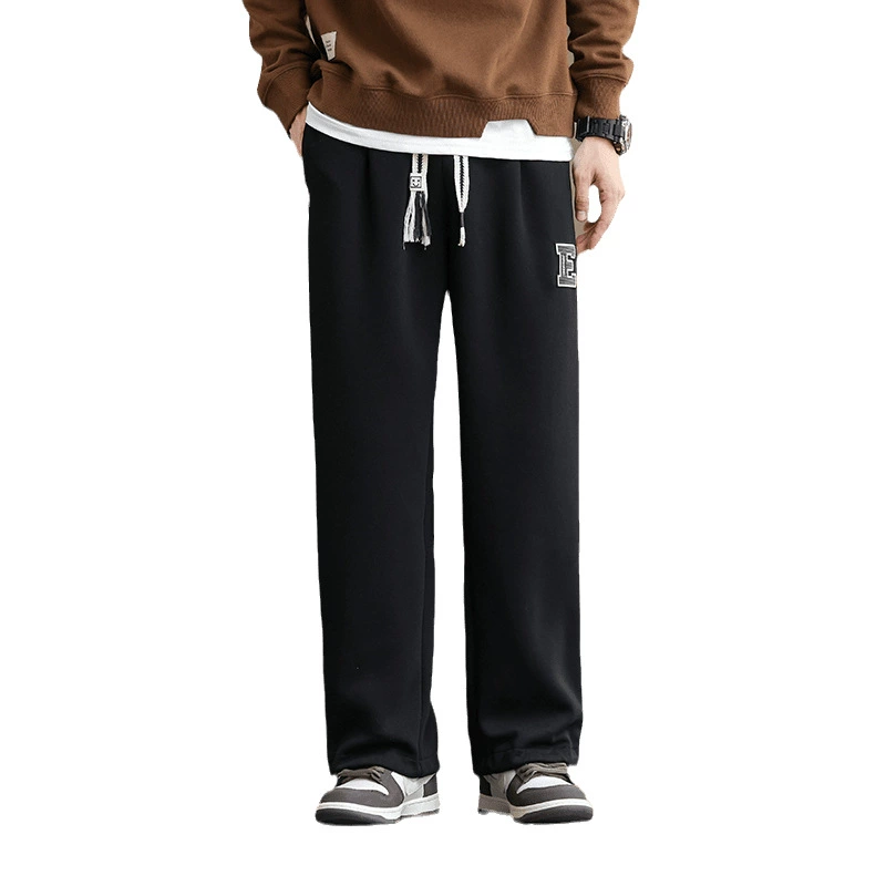 Демисезонные брюки, свободный крой, плюс-сайз