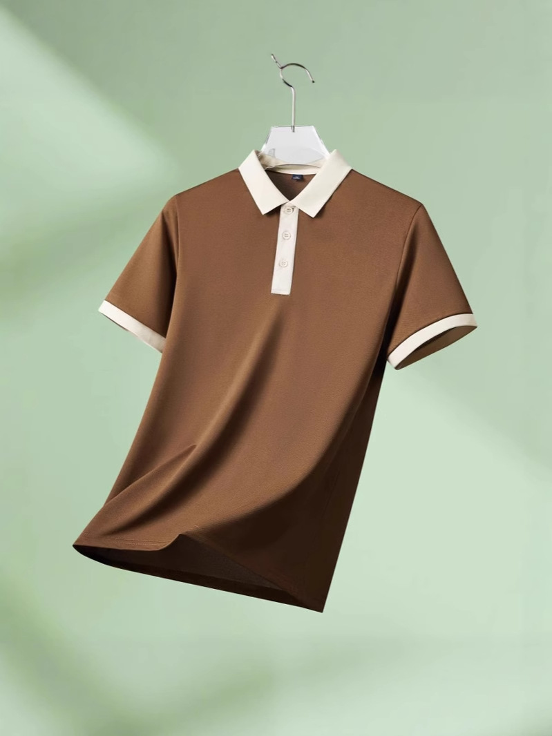 Nuevo estilo de catering, ropa de trabajo impresa, logotipo impreso, tienda de té con leche, camarero, polo, tienda de ollas calientes de manga corta personalizada image 4