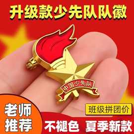 少先队队徽小学生通用2023年新款中国少先队员标准型胸章徽章磁铁
