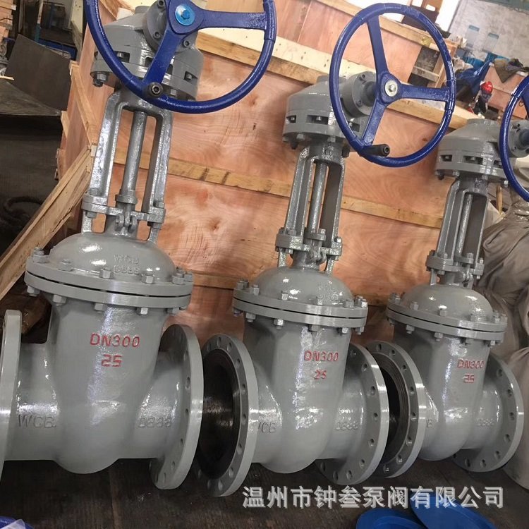 Z541H-40C 大口径伞齿轮铸钢法兰闸阀 DN400 石化蒸汽导热油闸阀