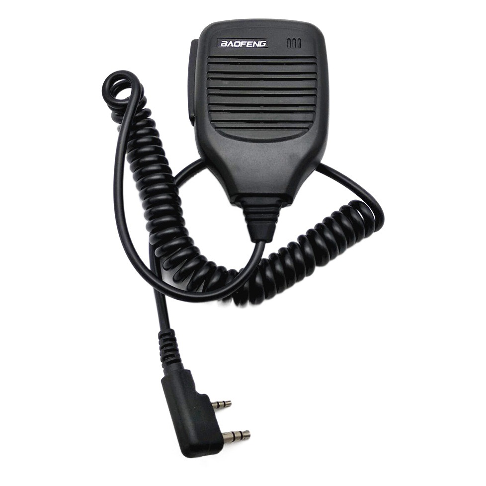 Baofeng walkie-talkie micrófono de mano KMC-21 micrófono de mano K cabeza adecuada para BF-888S/ UV5R