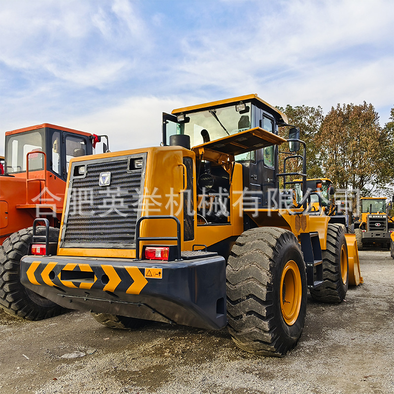 Cargadora de comercio exterior ZL50GN XCMG Liugong cargadora grande noventa por ciento nueva cargadora de 5 toneladas 50 ingeniería de carretillas elevadoras