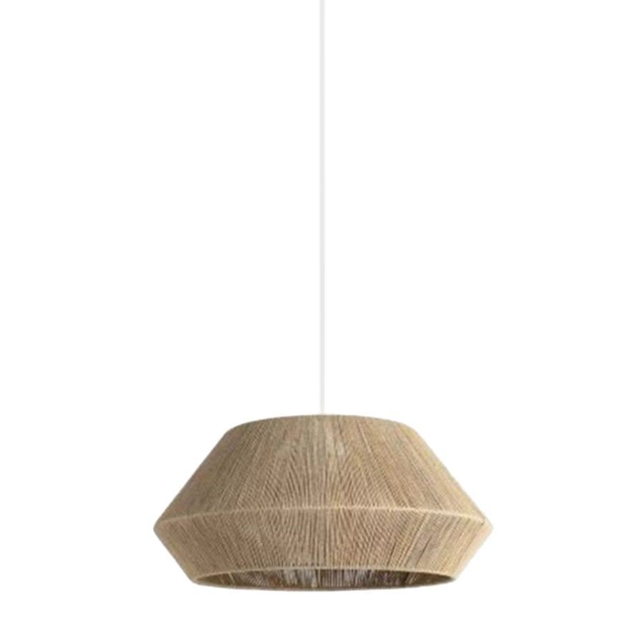 Lámpara de estilo japonés, estilo tranquilo y creativo, restaurante personalizado, bar, dormitorio, balcón, lámpara de vidina tejida a mano retro