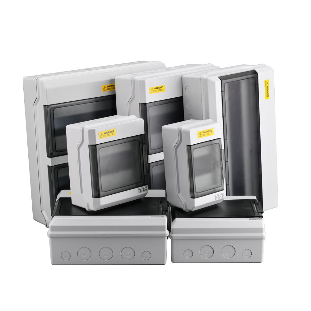 户外空开盒充电桩布线箱塑料回路箱明装配电柜配电箱IP66开关箱