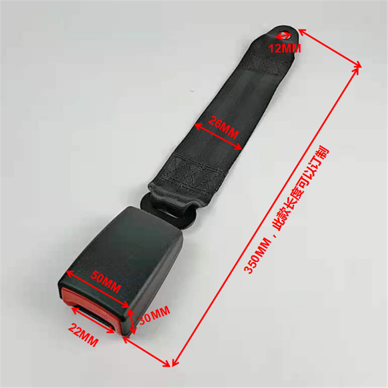 in stock car seat belt seat socket with alarm line bus seat belt lock buckle truck forklift slot wholesale