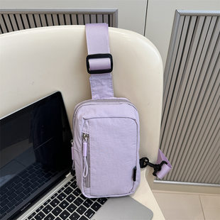 Shopping bag, small design sports trend shoulder bag, backpack, chest bag, Korean style