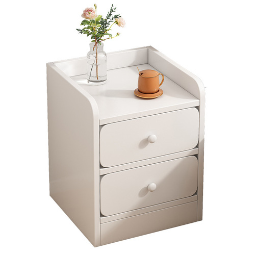 Ultra-narrow bedside cabinet small size cabinet mini minimalist modern storage nightstand for bedroom simple gap bed side cabinet
