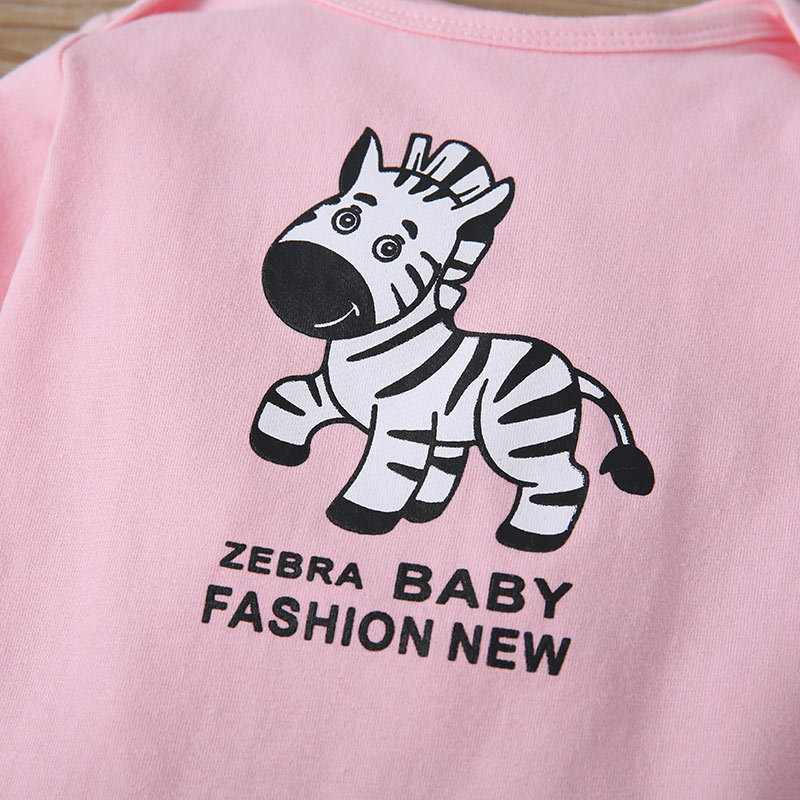 jersey de moda de tres piezas con estampado de animales para bebspicture8