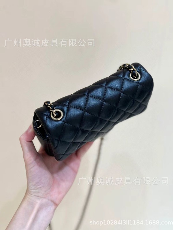 クロスボーダーラムスキンレトロバッグチェーンバッグ24k新しいミニファッション菱形バッグシングルショルダークロスボディレディースバッグ|undefined