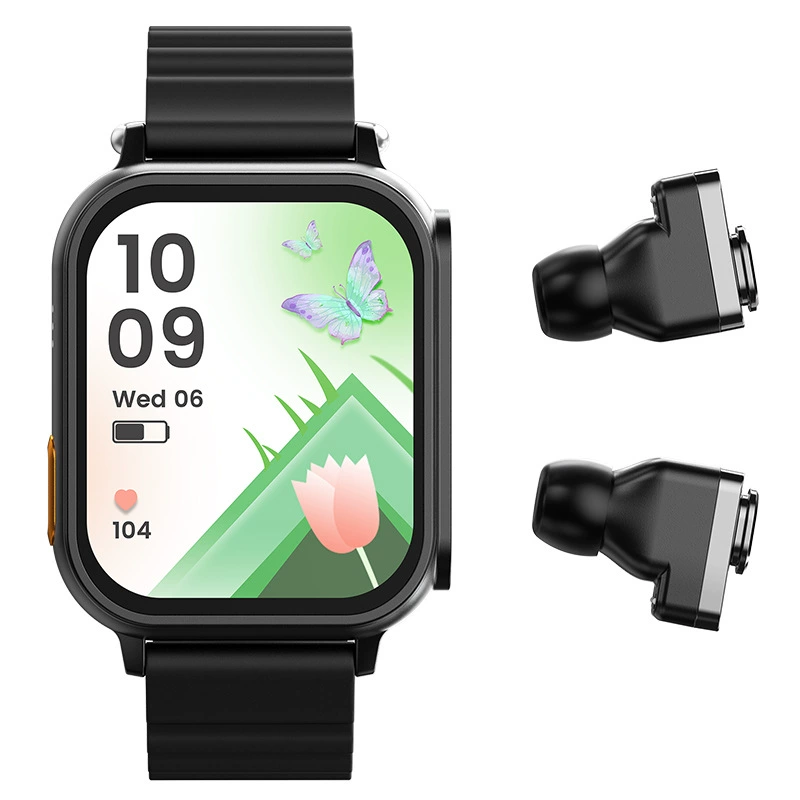 Браслет, наушники, bluetooth, пульс, 2 в 1