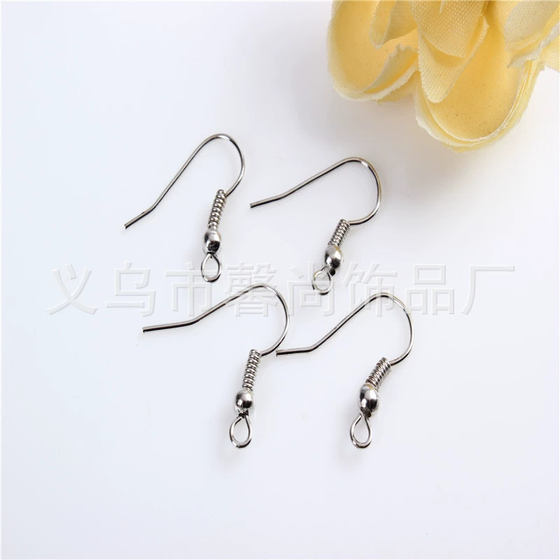 Ушной крючок с пружиной с бусинами новые серьги ушной крючок ювелирные аксессуары