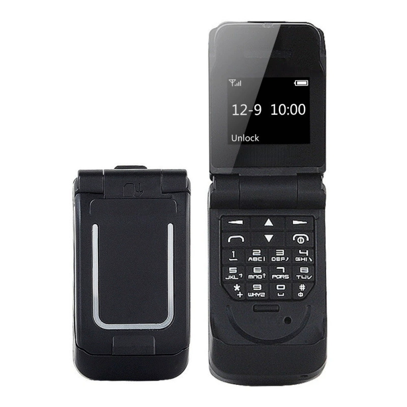 LONG-CZ GSM телефон с Bluetooth, кнопочный раскладной, мини-карманный мобильный телефон