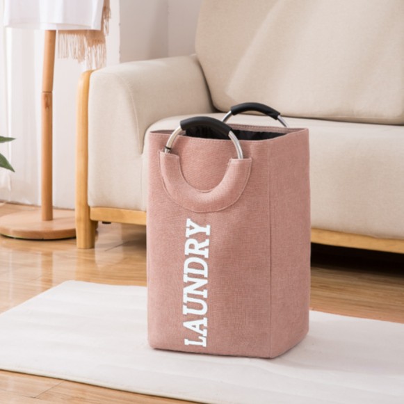 Cesta de lavandería portátil cesta de almacenamiento de ropa Big Mac bolsa de almacenamiento de edredón en stock al por mayor