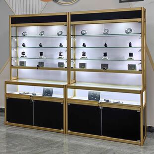 Luxury Cabinet Jewelry Display Cabinet Gold Jewelry Cabinet Jade Jade Glass Cabinet Gift Crafts Display Rack