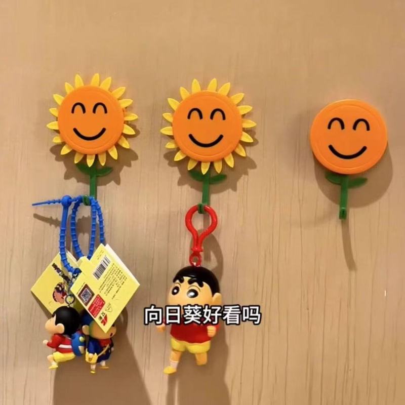 Douyinと同じ伸縮式ひまわりフック、新しい壁掛けオフィスベッドサイド、シンプルな粘着式、痕跡なし、パンチなし|undefined