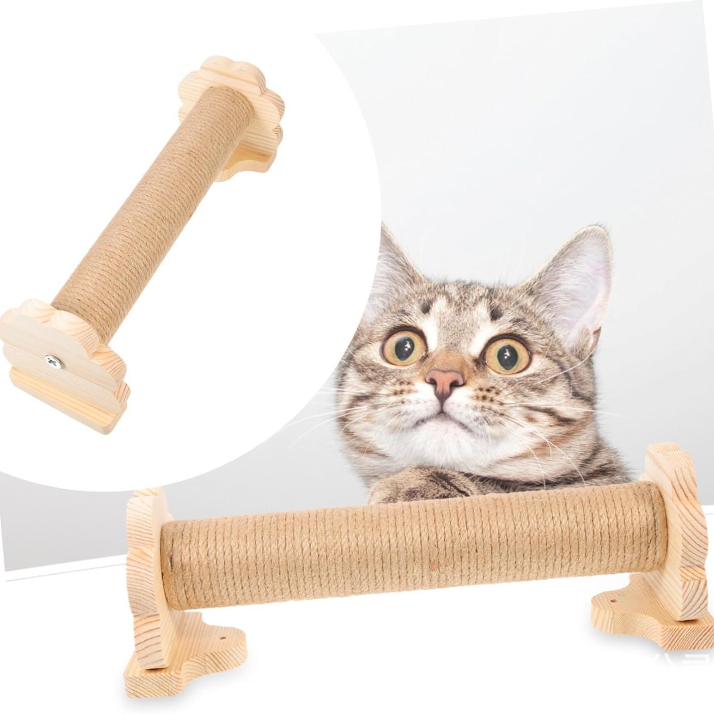 Marco de escalada para gatos de madera maciza nido para gatos montado en la pared plataforma de pared trampolín escalera de escalada muebles de madera marco para gatos